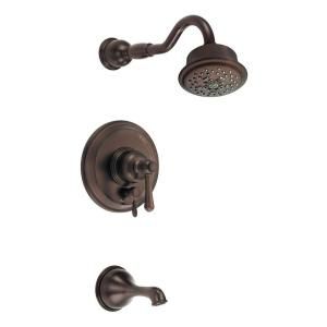 Danze Opulence 1 Handle Pressure Balance Tub and Shower Faucet Trim Kit in Oil Rubbed Bronze (Valve Not Included) D512157RBT