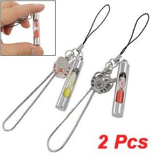 Lovers Pair Yellow Red Sandglasses Pendant Phone Charm Mp4 Straps Cell Phones & Accessories