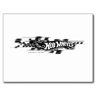 Hot Wheel Racing Logo Postcards