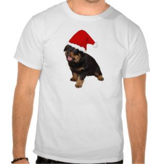 Cute Christmas Puppy Tee Shirts
