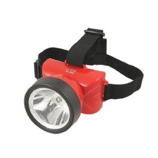 Red 2 Modes Rotatable Rechargeable LED Headlamp US Plug AC110/220V  Camping Headlamps  Sports & Outdoors