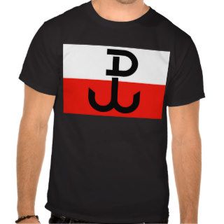 Polish Resistance Flag Tee Shirt