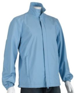 Prada Men's Windbreaker Jacket, Celeste, Size 48 at  Mens Clothing store