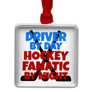 Hockey Lover Driver Ornaments