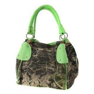 Camuflage Handbags Women Fashion Purse   Green Clothing