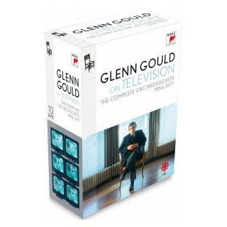 GLEN GOULD ON TELEVISION THE COMPLETE BROADCASTS 1954 1977(10DVD) GLEN GOULD(REGION 2) Movies & TV