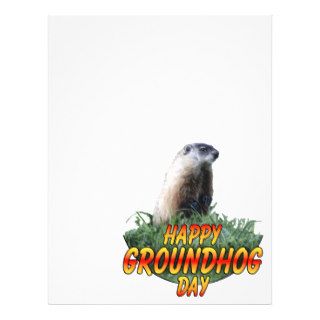 Happy Groundhog Day Custom Flyer