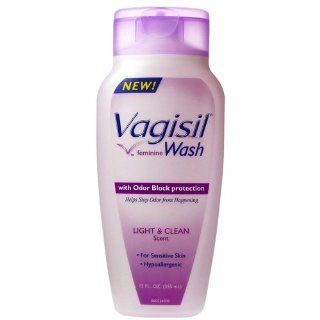 Vagisil Feminine Wash, Light & Clean 12 oz. (Pack of 3) Health & Personal Care