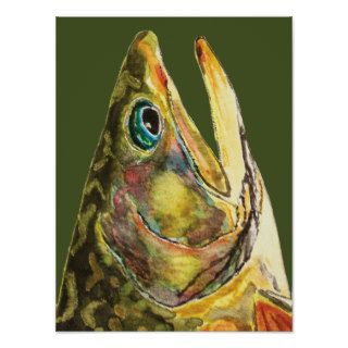 Brook Trout Fisherman Poster