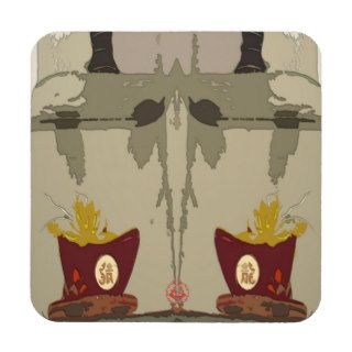 Cool Cafe Kitchen Collection Coaster by Codifyer