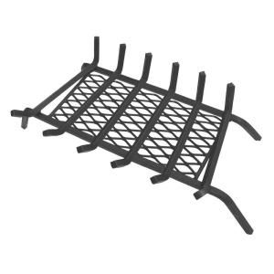 LANDMANN 30 in. Fireplace Grate with Ember Retainer 9730 6