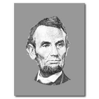 President Abraham Lincoln Post Card