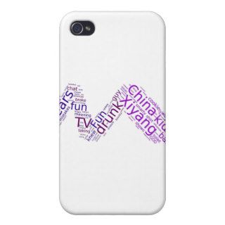 Groffle Typography Artwork Case For iPhone 4