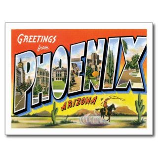 Phoenix Arizona AZ Post Card