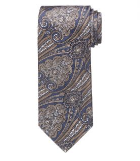 Signature Large Tapestry on Text Long Tie JoS. A. Bank