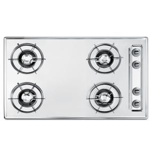 30 in. Gas Cooktop in Chrome with 4 Burners ZTL053