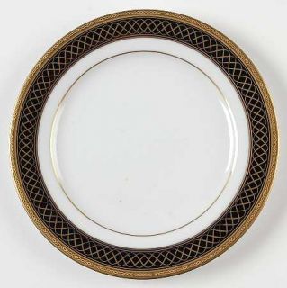 Noritake Golden Twilight Salad Plate, Fine China Dinnerware   Legacy,Gold Scroll