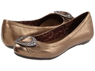 Dr. Scholls Schroll Womens Flat Shoes (Bronze)