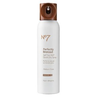 Boots No7 Perfectly Bronzed Self Tan Quick Dry Spay (Medium)   4.23 oz
