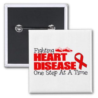 Fighting Heart Disease One Step At A Time Pin