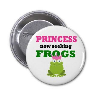 Funny Princess Pinback Button