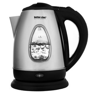 Impress 10 cup Stainless Steel Electric Cordless Water/ Tea Kettle Impress Electric Tea Kettles