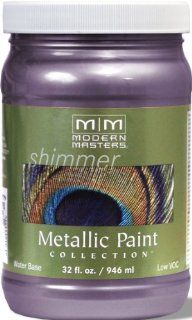 Modern Masters ME427 32 Metallic Lilac, 32 Ounce   Household Paint Solvents  