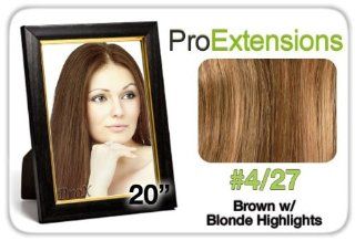 Brybelly Holdings PRLC 20 427 Pro Lace 20 in., No. 4 27 Brown with Blonde Highlights Sports & Outdoors