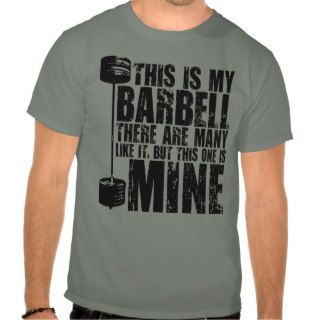 Lifter's Creed   Barbell Shirt for Lifters