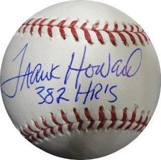 Autographed Frank Howard Baseball   Official Major League 382 HR's JSA Hologram   Autographed Baseballs Sports Collectibles