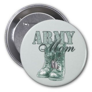 Army Mom Combat Boots N Dog Tags 2 Pins