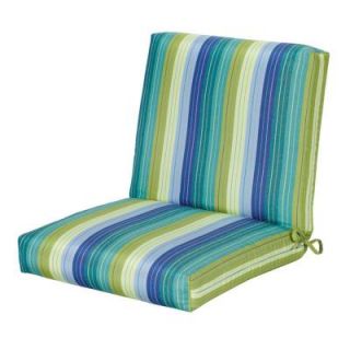 Home Decorators Collection Seaside Seville Sunbrella Outdoor Chair Cushion 1573110330
