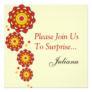 50th Surprise Party Invitations