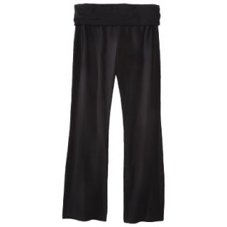 Mossimo Supply Co. Juniors Plus Size Foldover Waist Lounge Pants   Black 2