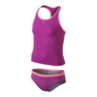 Nike Core Tankini Girls Two Piece Swimsuit   Viola