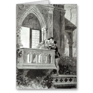 Scene Act II of Romeo and Juliet Cards