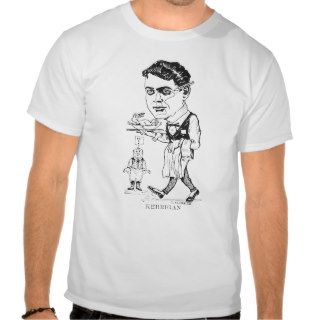 J Warren Kerrigan Silent Movie Actor Caricature Shirt