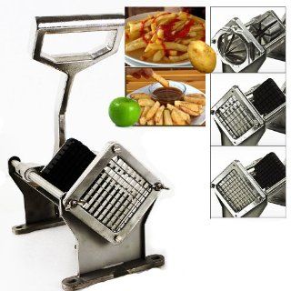 NEW Commercial Grade Potato Cutter Fruit Slicer French Fry Slicing Machine Kitchen & Dining