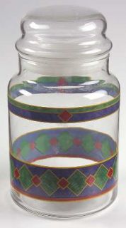 Pfaltzgraff Amalfi Classic Glassware Candy Jar & Lid, Fine China Dinnerware   Na