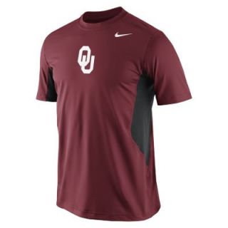 Nike Pro Combat Hypercool Logo (Oklahoma) Mens Shirt   Team Red