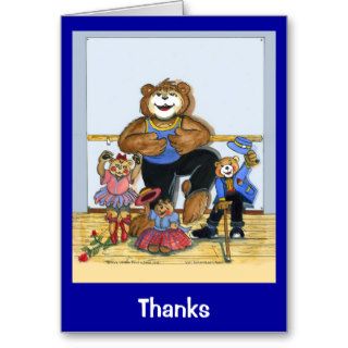 Thank You Card for Dance Instructor