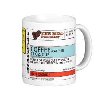The Original Coffee Prescription Mug   11 oz.