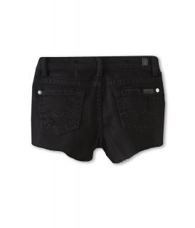 7 For All Mankind Kids Short in Black Out Girls Shorts (Black)