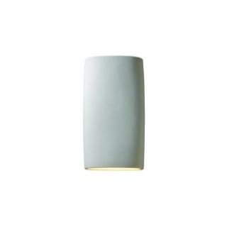 Ambiance Open Top and Bottom Big Cylinder ADA Wall Sconce Finish Antique Silver    
