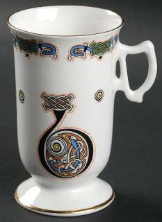 Royal Tara Book Of Kells Irish Coffee Mug, Fine China Dinnerware   Multicolor Ce