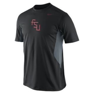 Nike Pro Combat Hypercool Logo (Florida State) Mens Shirt   Black