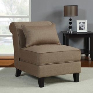 Taupe Slipper Chair Chairs