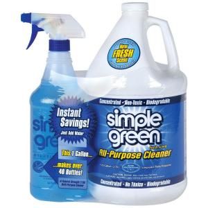 Simple Green 1 gal. Fresh Scent All Purpose Cleaner with 32 oz. 110 Dilution Bottle 2930002416740