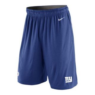 Nike Fly (NFL New York Giants) Mens Training Shorts   Rush Blue