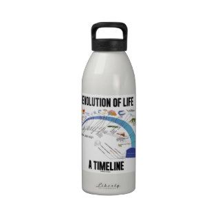 Evolution Of Life A Timeline (Biology) Reusable Water Bottles